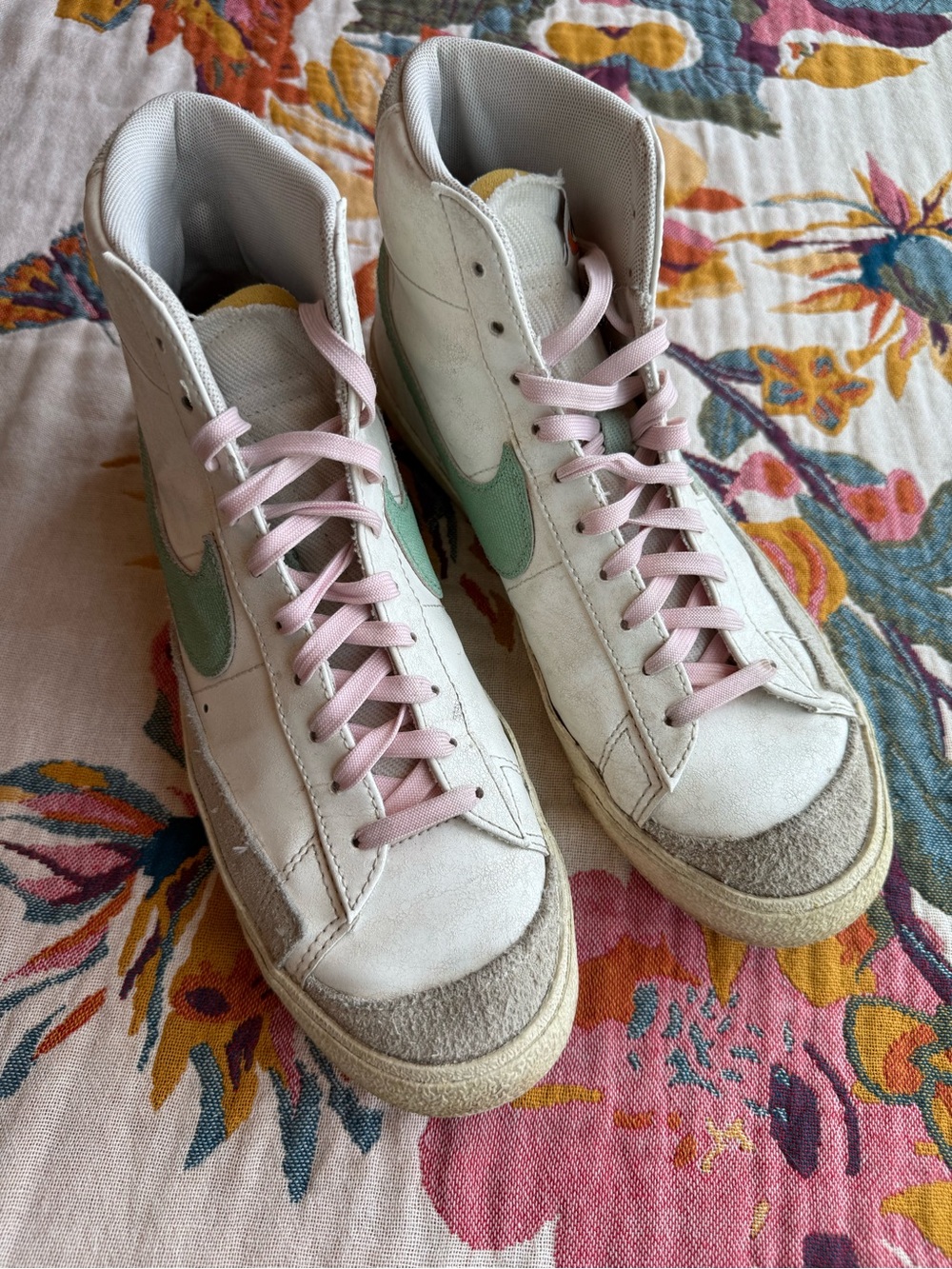 Nike Blazer Mid ‘77 - Mint Green/Pink